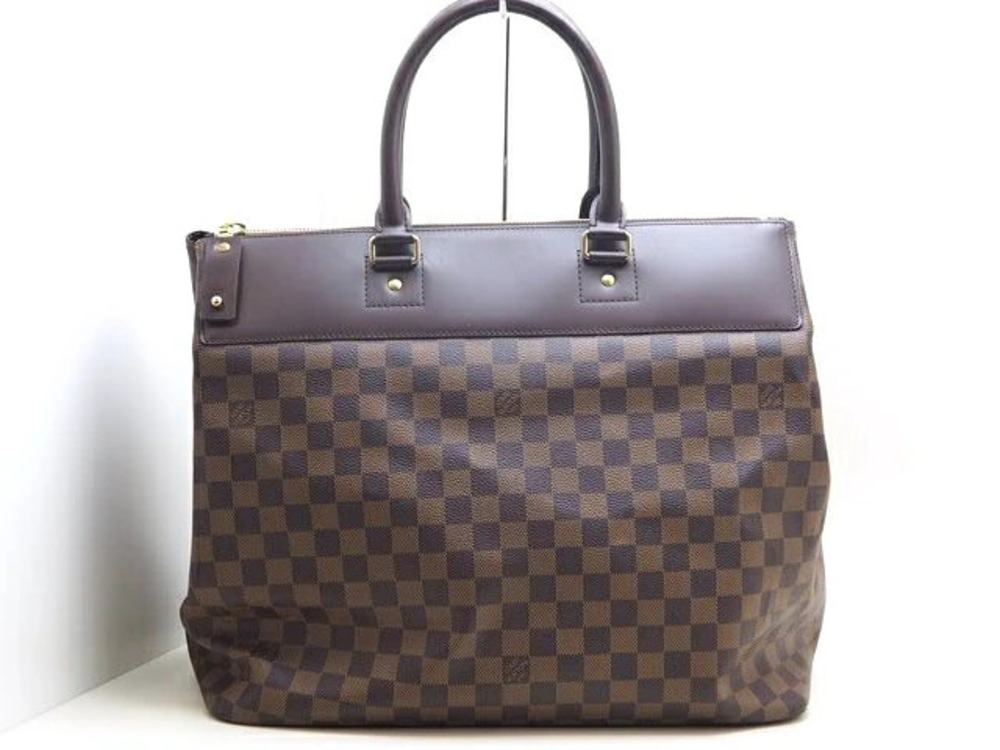 LOUIS VUITTON Greenwich Damier Ebene Brown Handbag